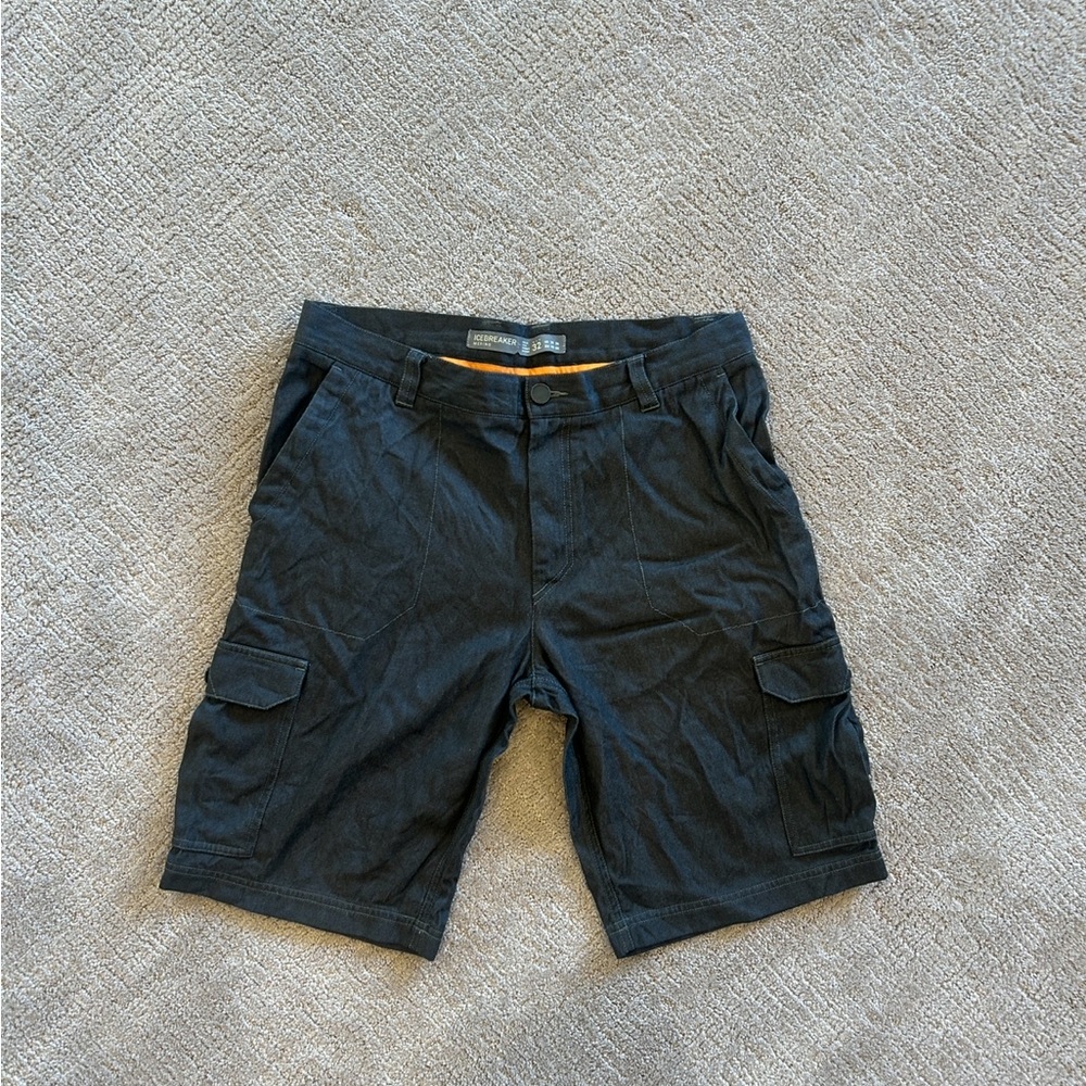 Icebreaker Dark Gray Cargo Shorts